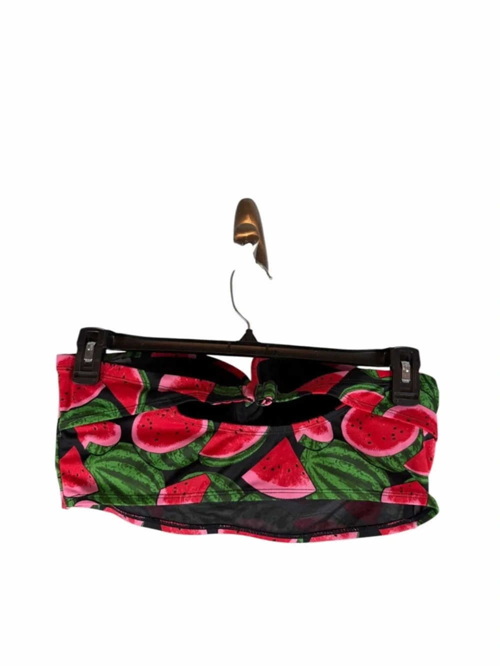 Torrid Watermelon Print Underwire Strapless Bikini Swim Top Size 1